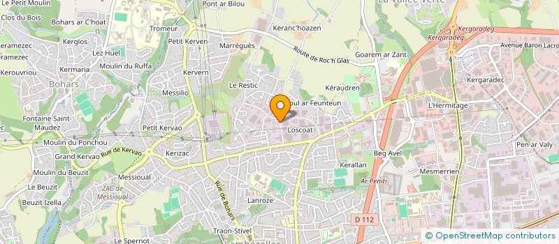 localisation de l'entreprise GRENAT ATTITUDE  BREST