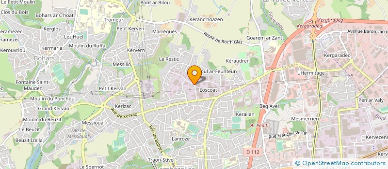 localisation de l'entreprise GRENAT SOLUTION à BREST