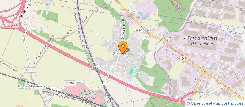 localisation de l'entreprise GRENAY BIS  GRENAY