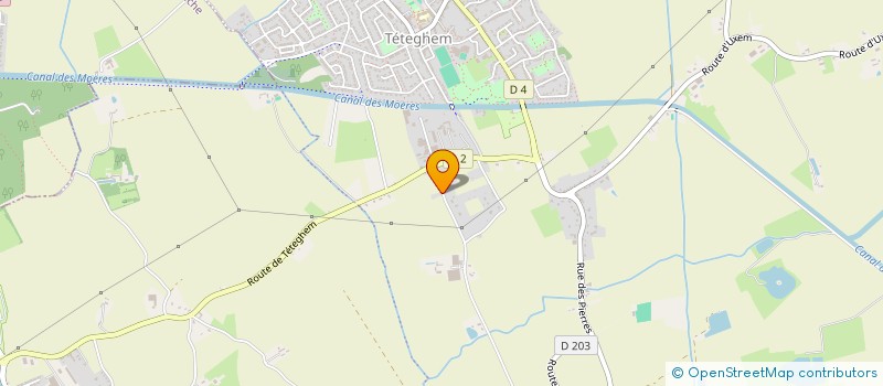 localisation de l'entreprise GRENE-DECONINCK  TETEGHEM-COUDEKERQUE-VILLAGE