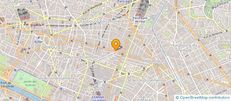 localisation de l'entreprise GRENELLE FUSION ENERGIE à PARIS
