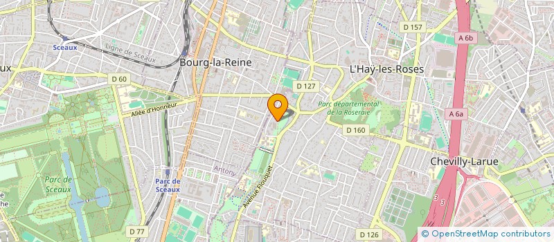 localisation de l'entreprise GRENIER  L'HAY-LES-ROSES