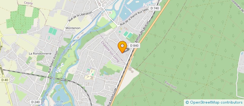 localisation de l'entreprise GRENIER DU LOIRET à CEPOY