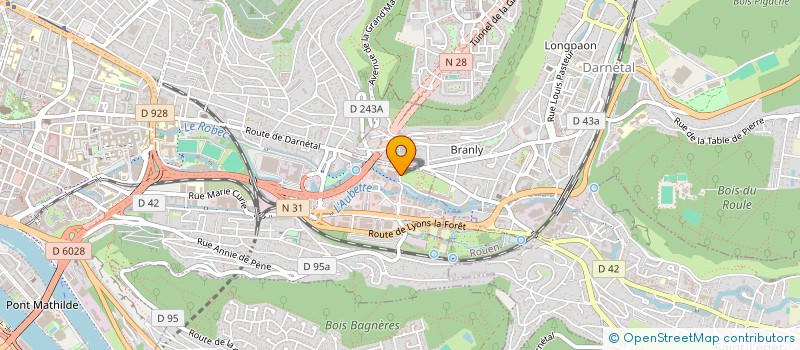 localisation de l'entreprise GRENIER GENERCONFORT à ROUEN