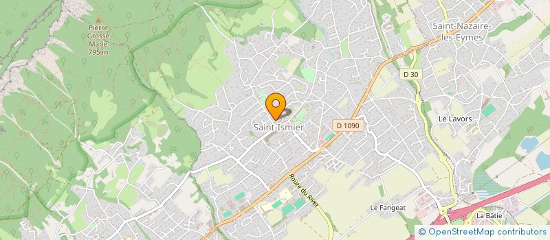 localisation de l'entreprise GRENOBLE ANGELS PARTICIPATIONS 2 SAS à SAINT-ISMIER