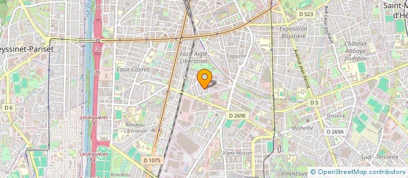 localisation de l'entreprise GRENOBLE COUNTRY DANCERS à GRENOBLE