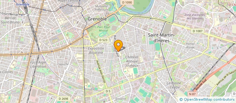 localisation de l'entreprise GRENOBLE ENERGIES SERVICES  GRENOBLE