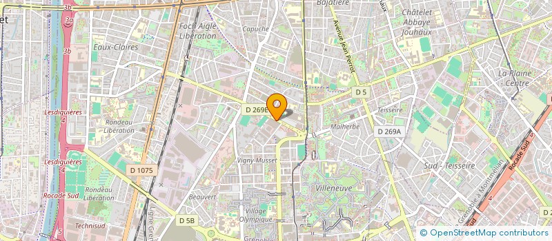 localisation de l'entreprise GRENOBLE IFI à GRENOBLE