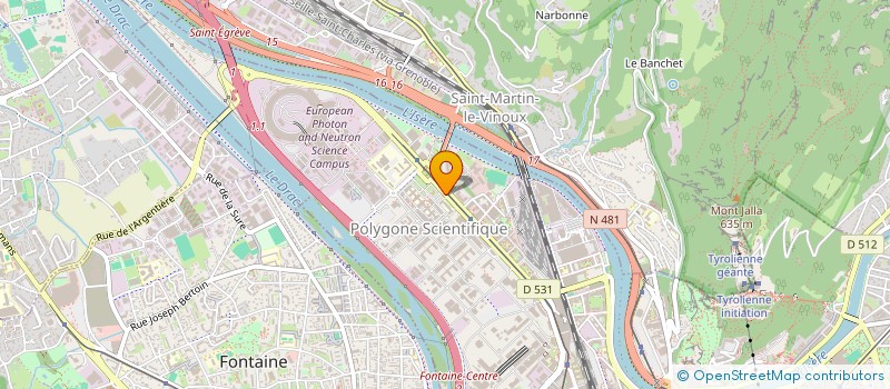 localisation de l'entreprise GRENOBLE INP JUNIOR CONSEIL PHELMA  GRENOBLE