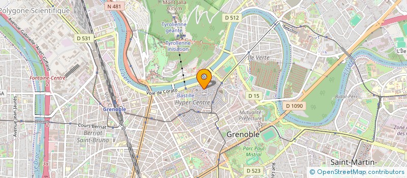 localisation de l'entreprise GRENOBLE JAZZ QUINTET à GRENOBLE