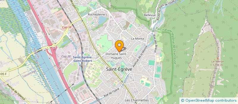 localisation de l'entreprise GRENOBLE REGGAE ORCHESTRA  SAINT-EGREVE