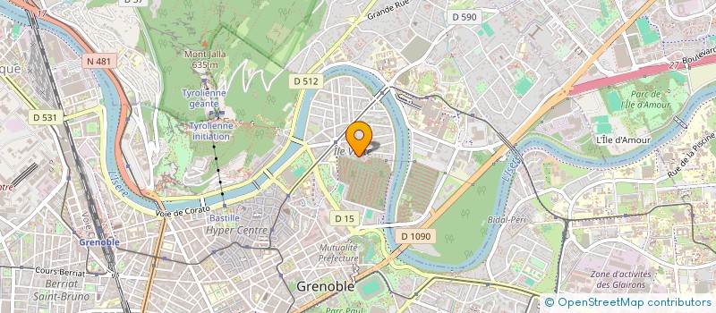 localisation de l'entreprise GRENOBLE SOLIDAIRE à GRENOBLE