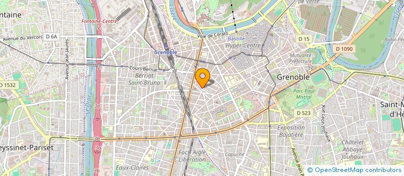 localisation de l'entreprise GRENOBLE VILLA SULLY à GRENOBLE