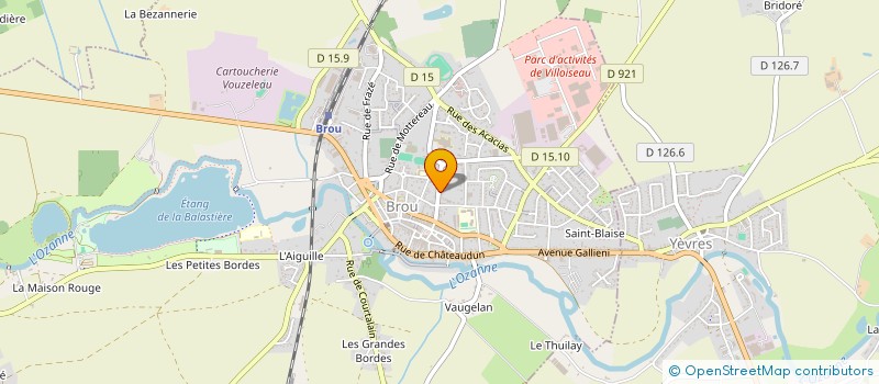 localisation de l'entreprise GREPA S.A. à BROU