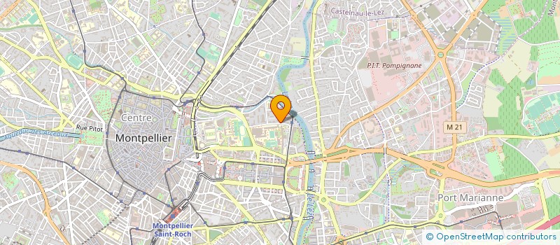 localisation de l'entreprise GREPHANE à MONTPELLIER