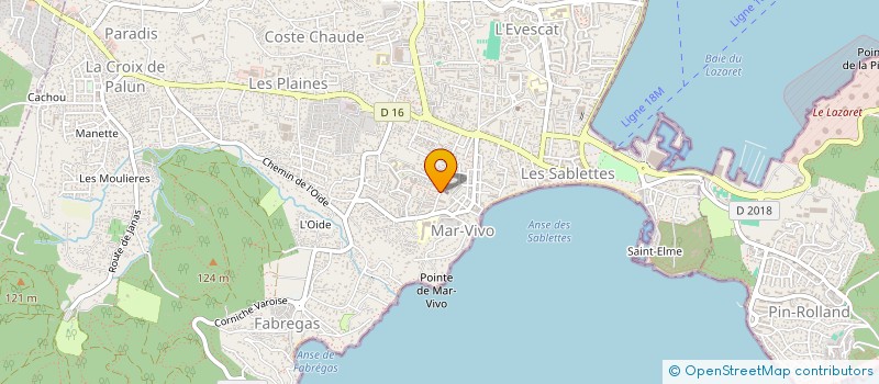 localisation de l'entreprise GREPIE SCI à LA SEYNE-SUR-MER