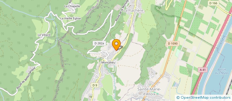 localisation de l'entreprise GRES.HIPPO, DOCTEURS FRANCK GHILARDI, ENRICO MARCHI ET CELINE PICON, VETERINAIRES  SAINT-VINCENT-DE-MERCUZE