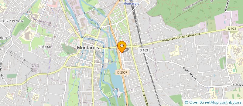 localisation de l'entreprise GRES LOIRET à MONTARGIS