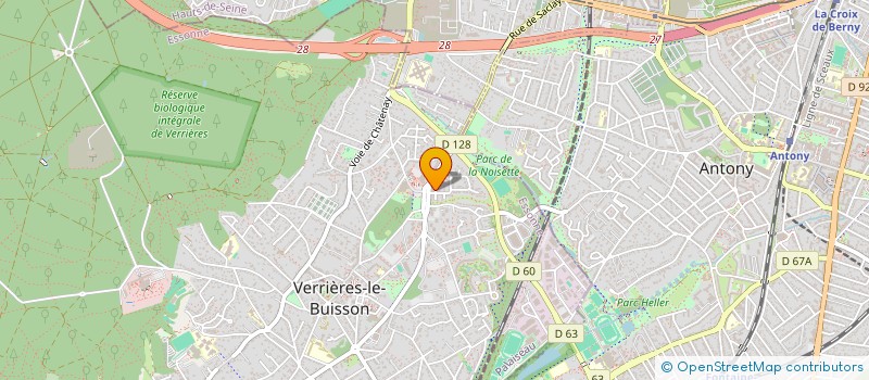 localisation de l'entreprise GRES SUCCESS à VERRIERES-LE-BUISSON