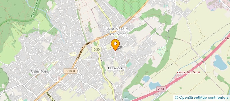 localisation de l'entreprise GRESI BIKE CLUB  SAINT-NAZAIRE-LES-EYMES