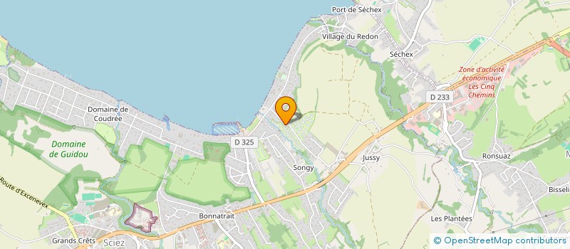 localisation de l'entreprise GRESI LEMAN  SCIEZ