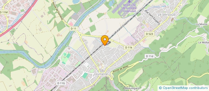 localisation de l'entreprise GRESI TRANSFERTS  DOMENE