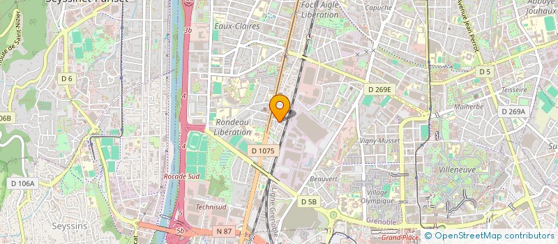 localisation de l'entreprise GRESI'VOICE  GRENOBLE