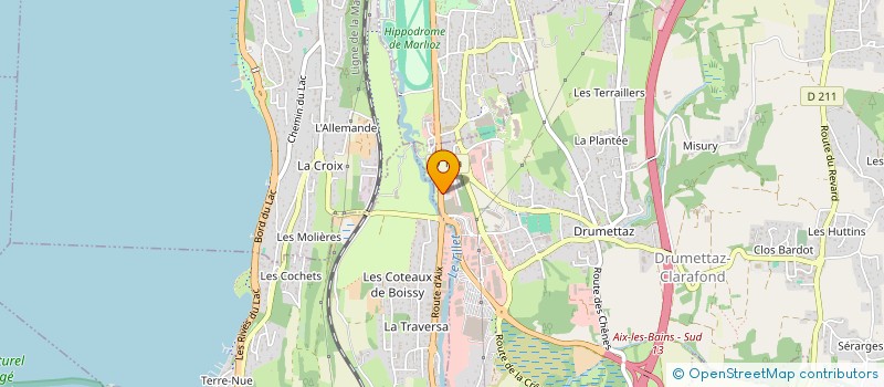 localisation de l'entreprise GRESIMMO  GRESY-SUR-AIX