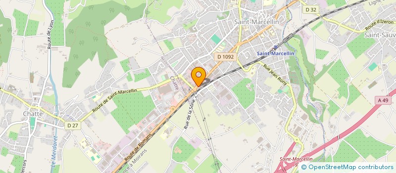 localisation de l'entreprise GRESIPAIN à SAINT-MARCELLIN