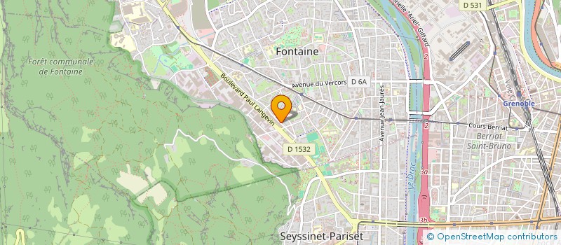 localisation de l'entreprise GRESITEL à FONTAINE
