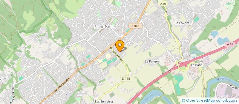 localisation de l'entreprise GRESIVALLEE à SAINT-ISMIER