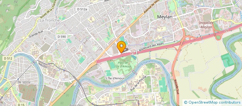 localisation de l'entreprise GRESIVAUDAN MULTI SERVICES à MEYLAN