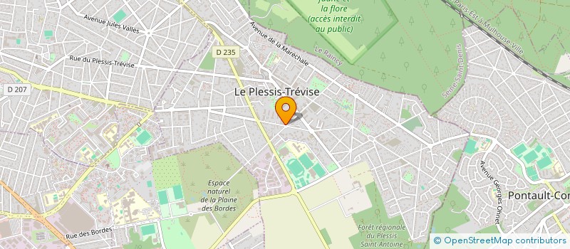 localisation de l'entreprise GRESOVE  LE PLESSIS-TREVISE