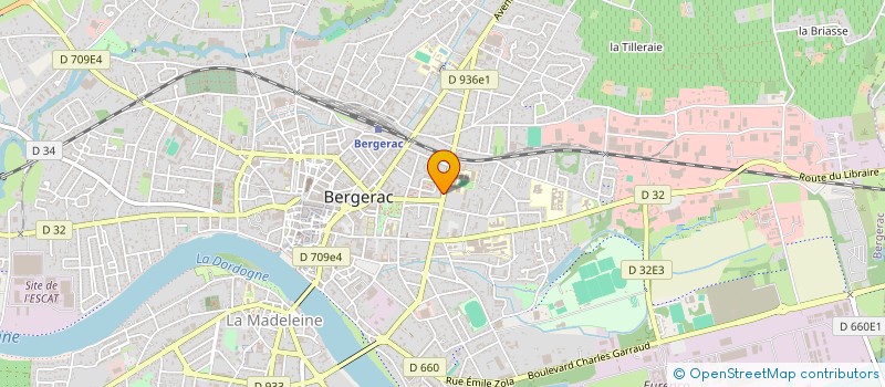 localisation de l'entreprise GRESSER à BERGERAC