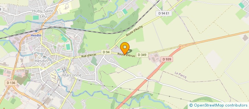 localisation de l'entreprise GRESSIER à THELUS