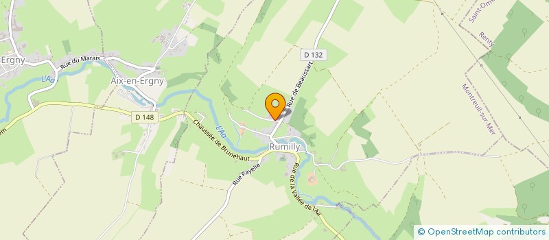 localisation de l'entreprise GRESSIER ALEXANDRE  RUMILLY