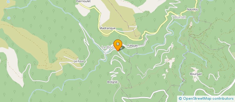 localisation de l'entreprise GRESTE à LE BOSC