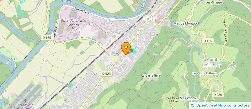 localisation de l'entreprise GRESY CONSULTING  LE VERSOUD