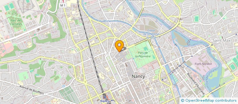 localisation de l'entreprise GRETA  NANCY