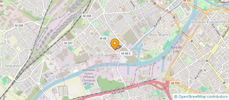 localisation de l'entreprise GRETHO à LILLE