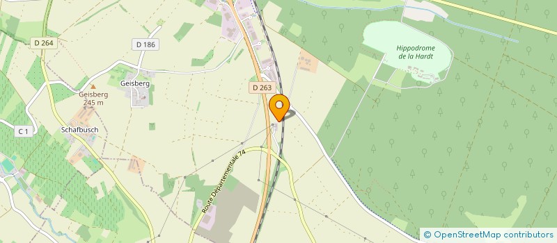 localisation de l'entreprise GRETZ ENERGIE  SCHLEITHAL