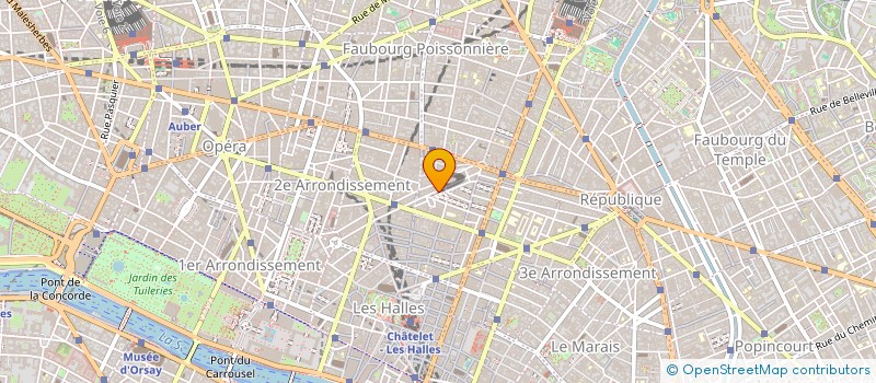 localisation de l'entreprise GREZA à PARIS