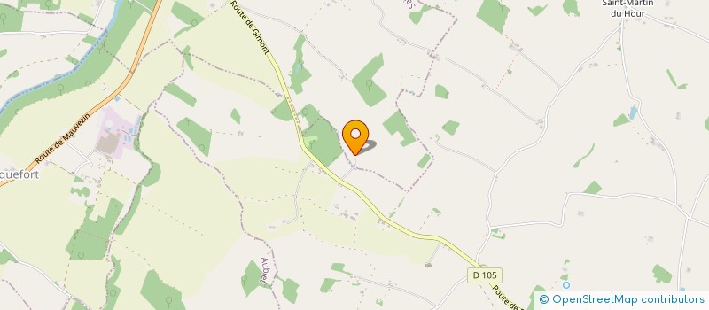 localisation de l'entreprise GREZES FRANCOIS  SAINT-SAUVY