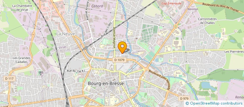 localisation de l'entreprise GRF FRANCE à BOURG-EN-BRESSE
