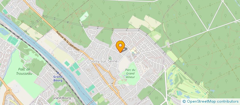 localisation de l'entreprise GRG à SOISY-SUR-SEINE