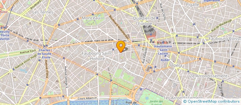 localisation de l'entreprise GRG à PARIS