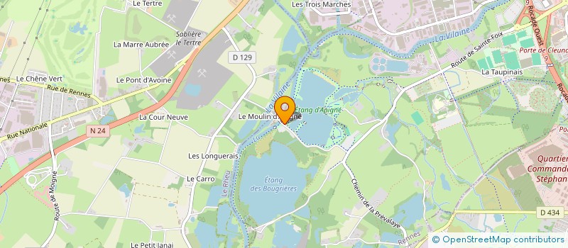 localisation de l'entreprise GRG RESTAURATION à RENNES