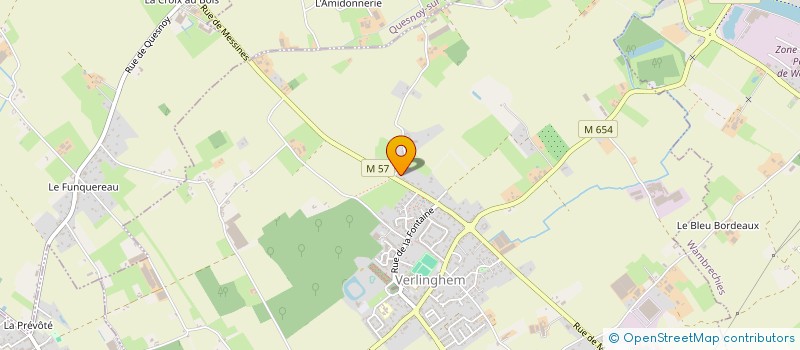 localisation de l'entreprise GRGKM  VERLINGHEM