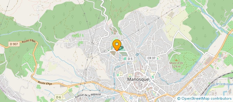 localisation de l'entreprise GRH à MANOSQUE