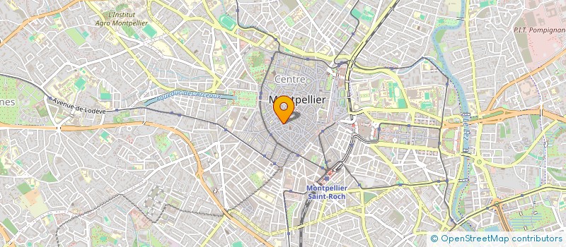 localisation de l'entreprise GRH CONSTRUCTION à MONTPELLIER
